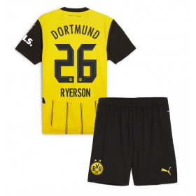 Dětské fotbalový komplet Borussia Dortmund Julian Ryerson #26 Domácí košile 2024-25 Krátkým Rukávem